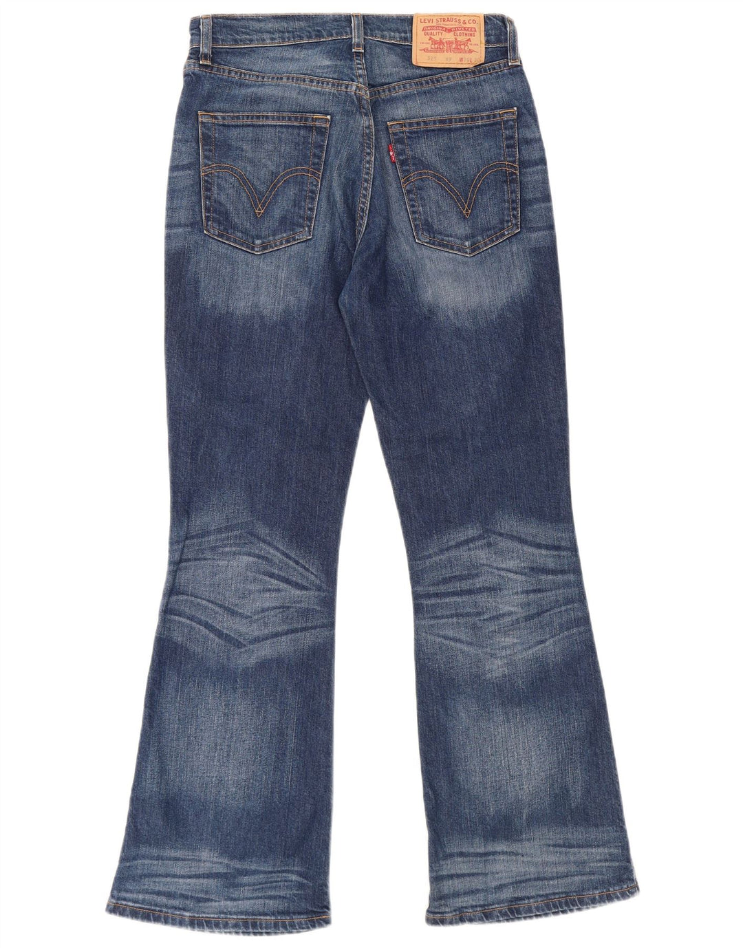 Levi's Jean Bootcut 525 Femme W30 L30 Bleu Marine Coton