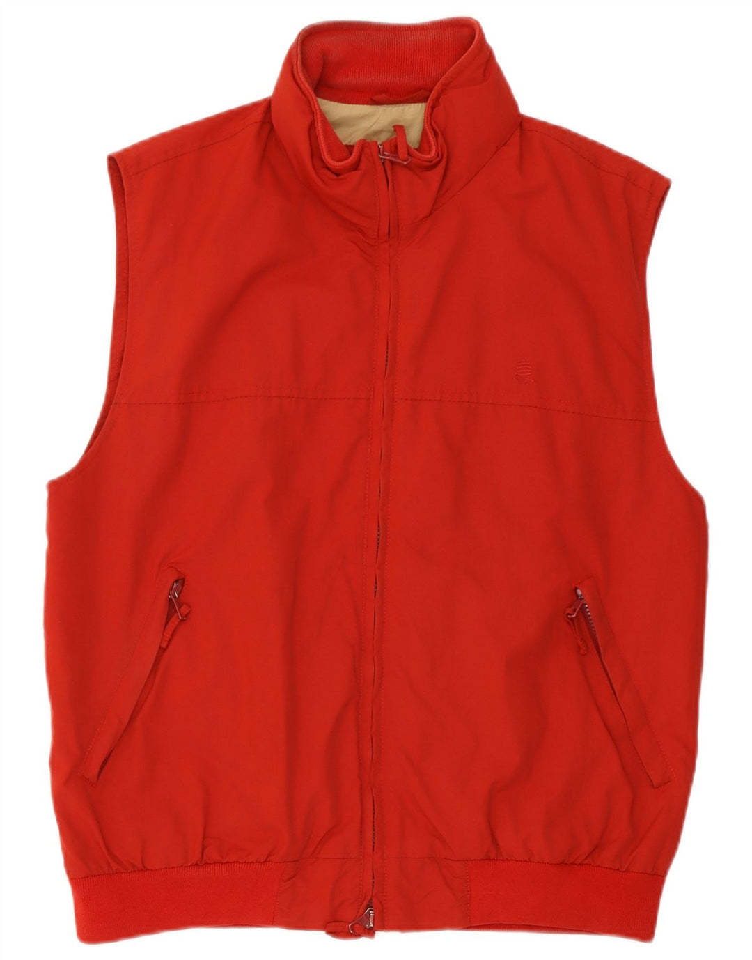 Marina Yachting Gilet IT 48 Homme Rouge Moyen Polyamide