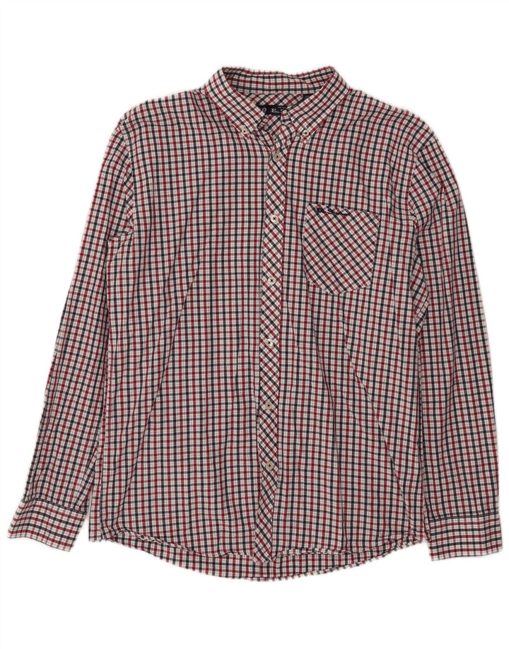 Ben Sherman Chemise Homme Grand Carreau Multicolore Coton