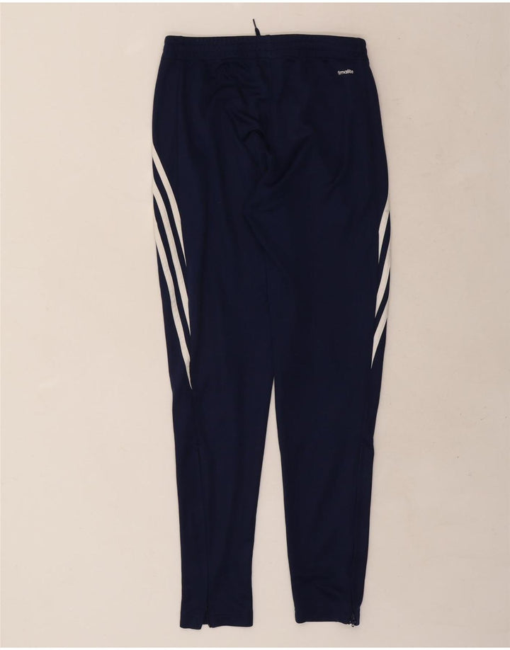 Adidas Pantalon de survêtement Climalite pour homme Petit bleu marine Polyester