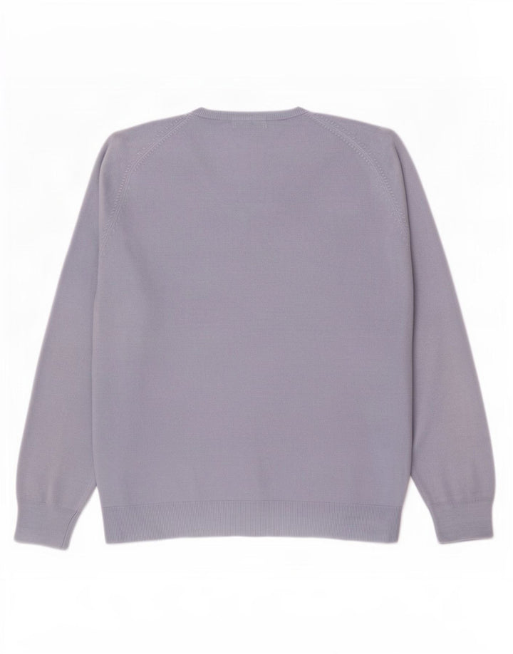 Marks & Spencer Pull Bleu Harbor Col V Homme Acrylique Moyen