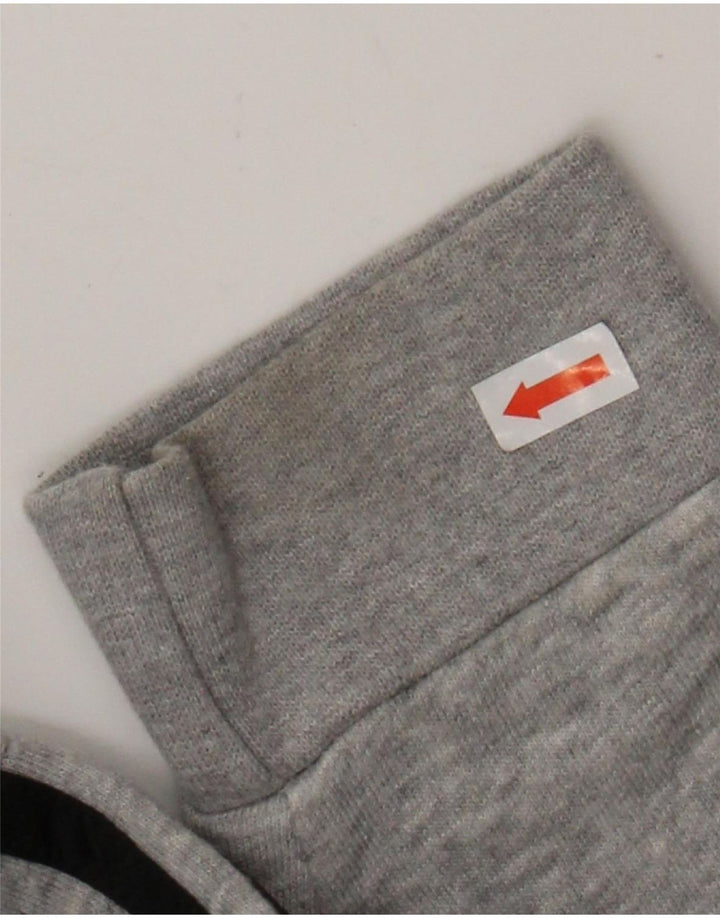 ADIDAS Pull à capuche zippé garçon 11-12 ans Gris Moucheté Coton