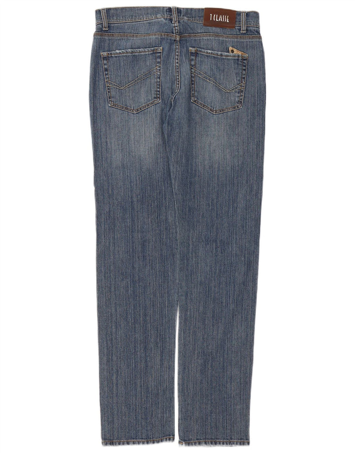 ALVIERO MARTINI Jean droit homme W33 L33 bleu coton
