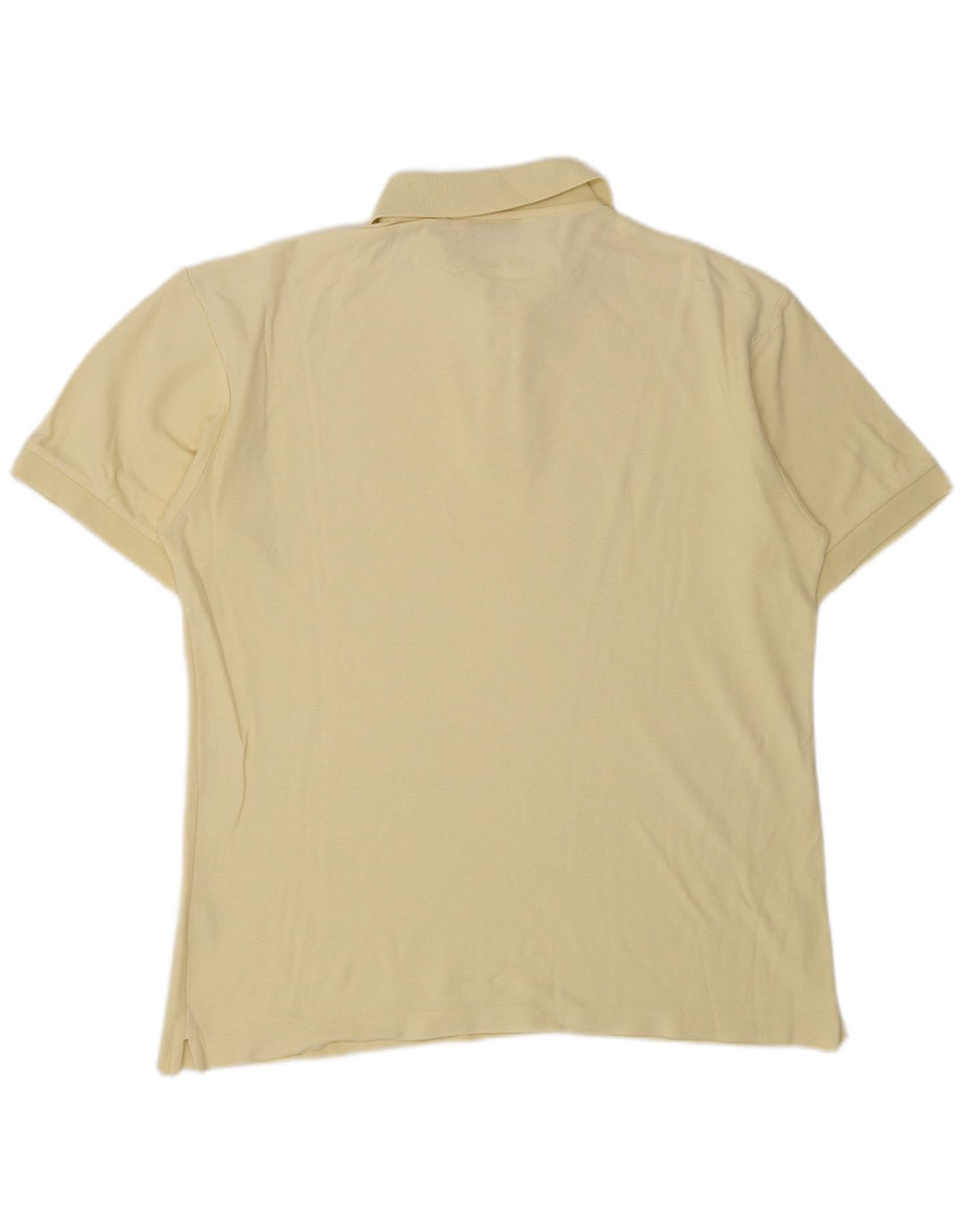 FILA Mens Polo Shirt Large Yellow