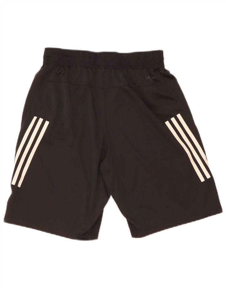 Adidas Short de sport Aeroready pour hommes, petit, noir, polyester