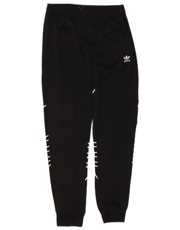 Adidas Pantalon de survêtement graphique pour garçon 13-14 ans Noir Polyester
