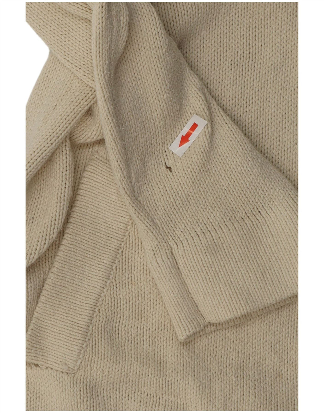 Joules Pull à col châle pour femme UK 8 Small Blanc cassé