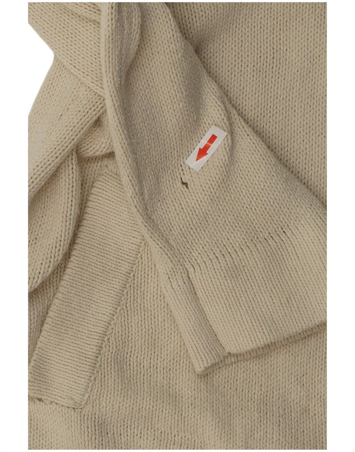 Joules Pull à col châle pour femme UK 8 Small Blanc cassé