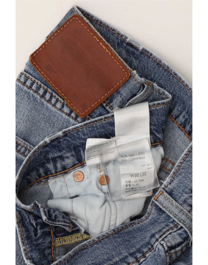 Levi's Jean Slim 511 Tapered Femme Bleu W30 L30 Coton