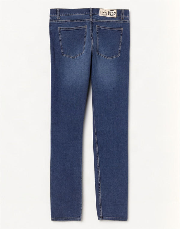 Cheap Monday Jean Slim Femme W31 L30 Bleu Coton