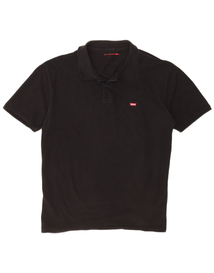 LEVI'S Polo Homme 2XL Noir Coton