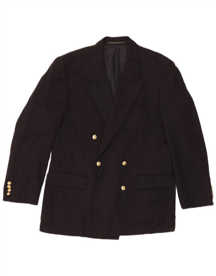Marks & Spencer Veste St. Michael Blazer pour homme UK 40 Bleu marine moyen