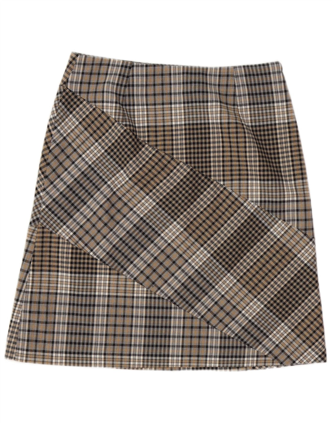 Max & Co. Jupe trapèze W29 pour femme à carreaux marron moyen