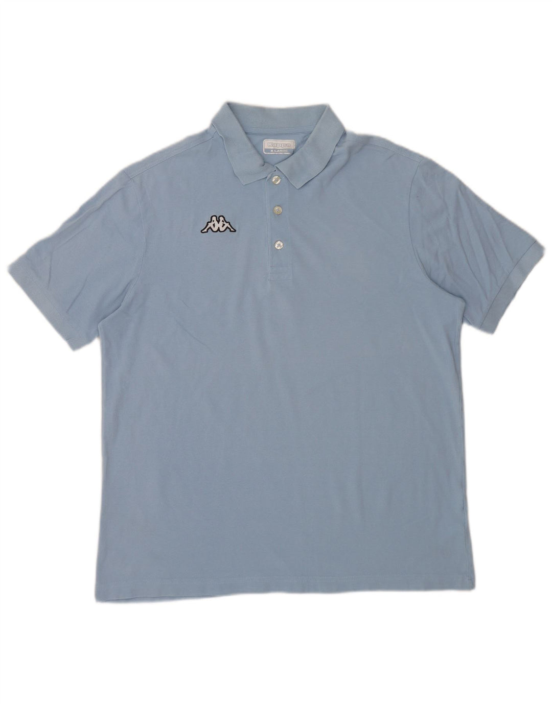 Kappa Polo Homme XL Bleu Coton