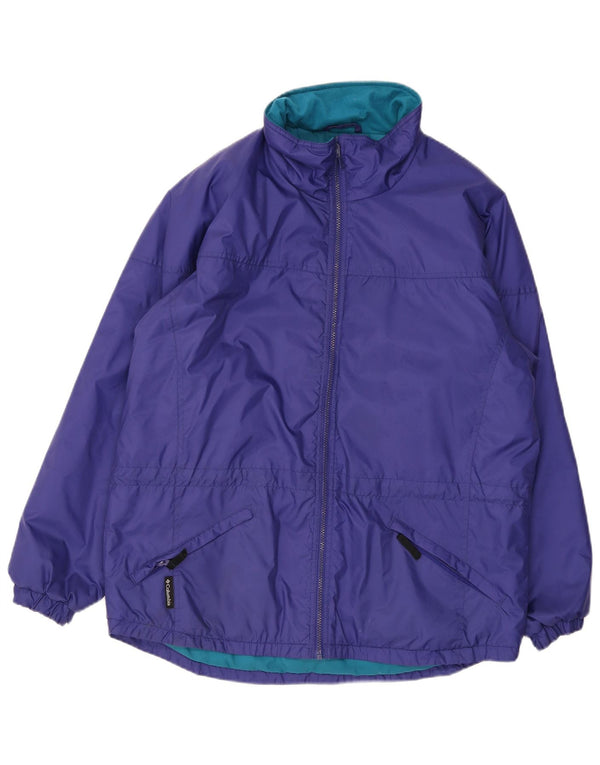 Columbia Veste de ski coupe ample pour femme UK 16 Large Violet