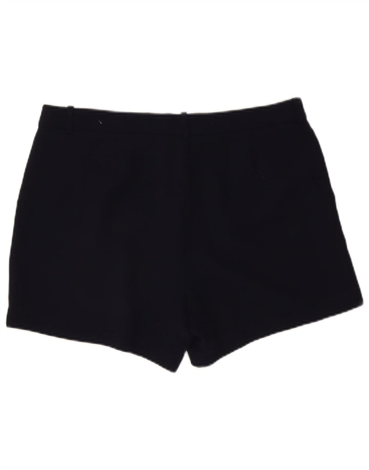 J. Crew Short Chino Pegged pour Femme US 12 Large W34 Bleu Marine Polyester