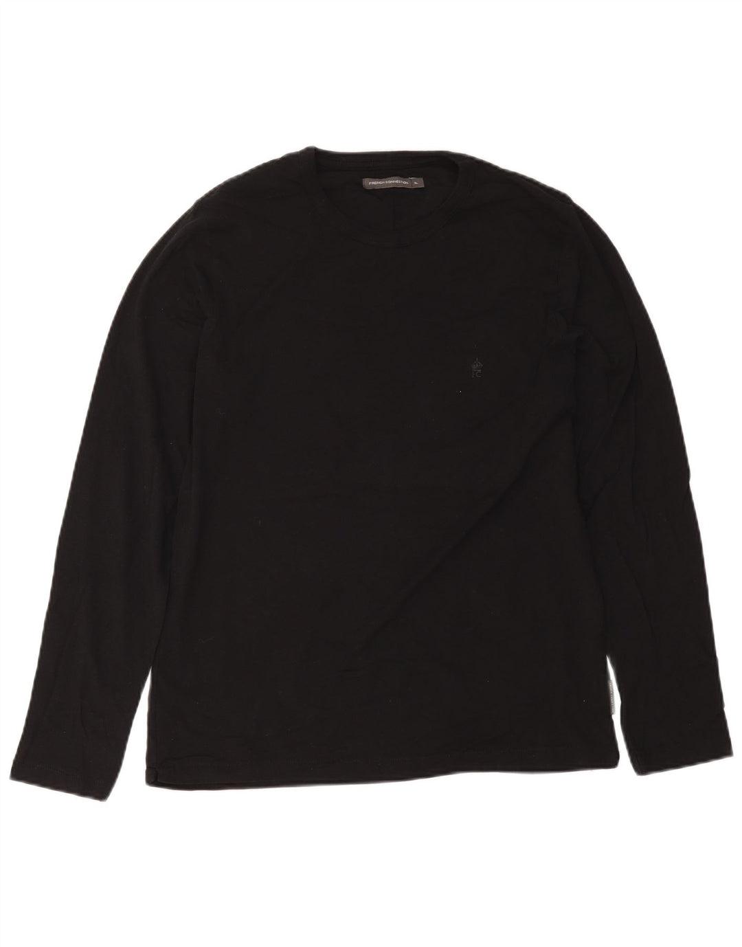 French Connection Haut Homme Manches Longues XL Noir Coton