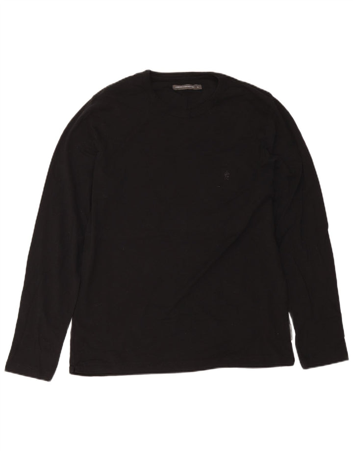 French Connection Haut Homme Manches Longues XL Noir Coton