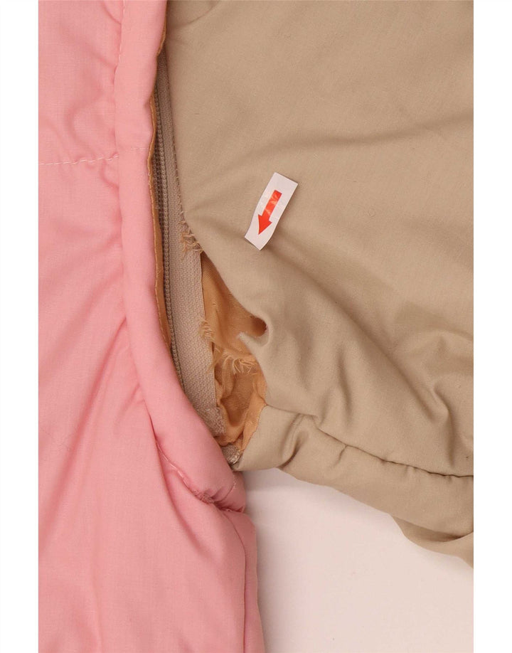 veste matelassée homme vintage IT 48 Coton colour block rose moyen