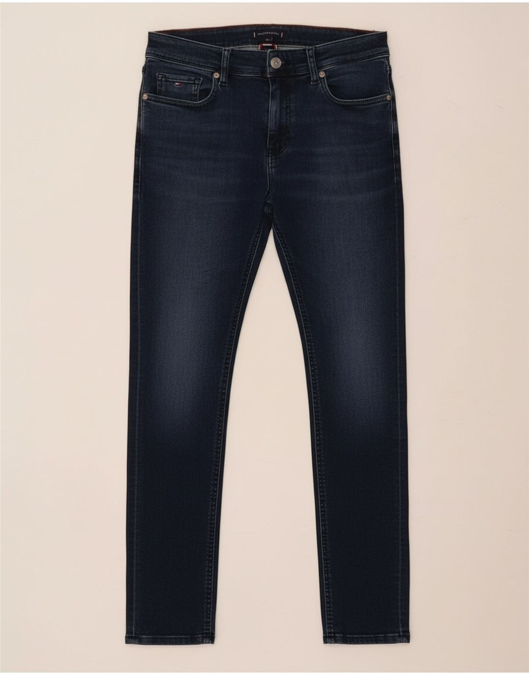 Tommy Hilfiger Jean Slim Garçon 13-14 ans Bleu Marine Coton
