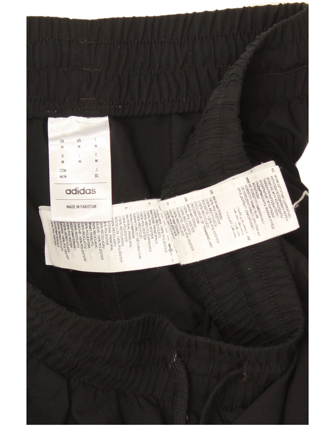 Adidas Pantalon de survêtement pour homme Noir moyen Polyester