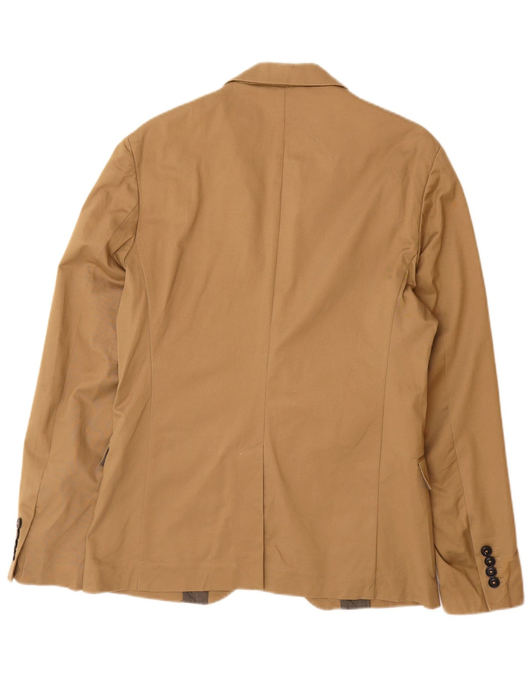 Zara Veste Blazer 2 Boutons Homme EU 50 Marron Moyen