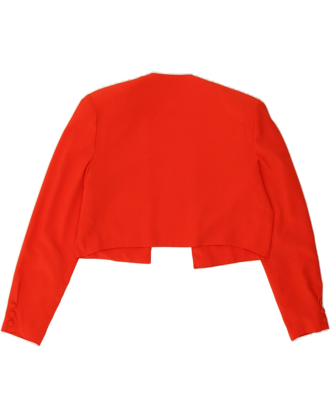 VINTAGE Womens Bolero Jacket IT 42 Medium Red Vintage Vintage and Second-Hand Vintage from Messina Hembry 