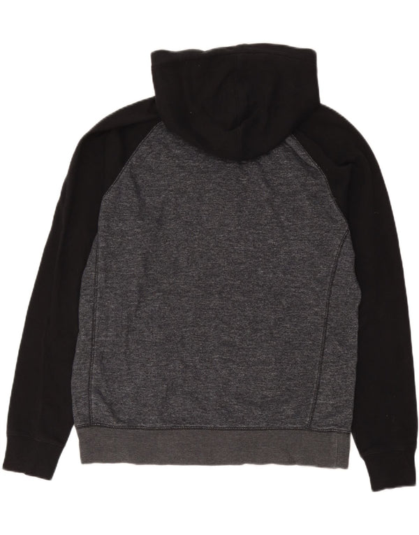 Billabong Pull à capuche pour homme Large en coton color block gris