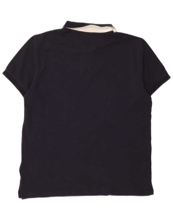 Gant Polo Homme Grand Bleu Marine Coton