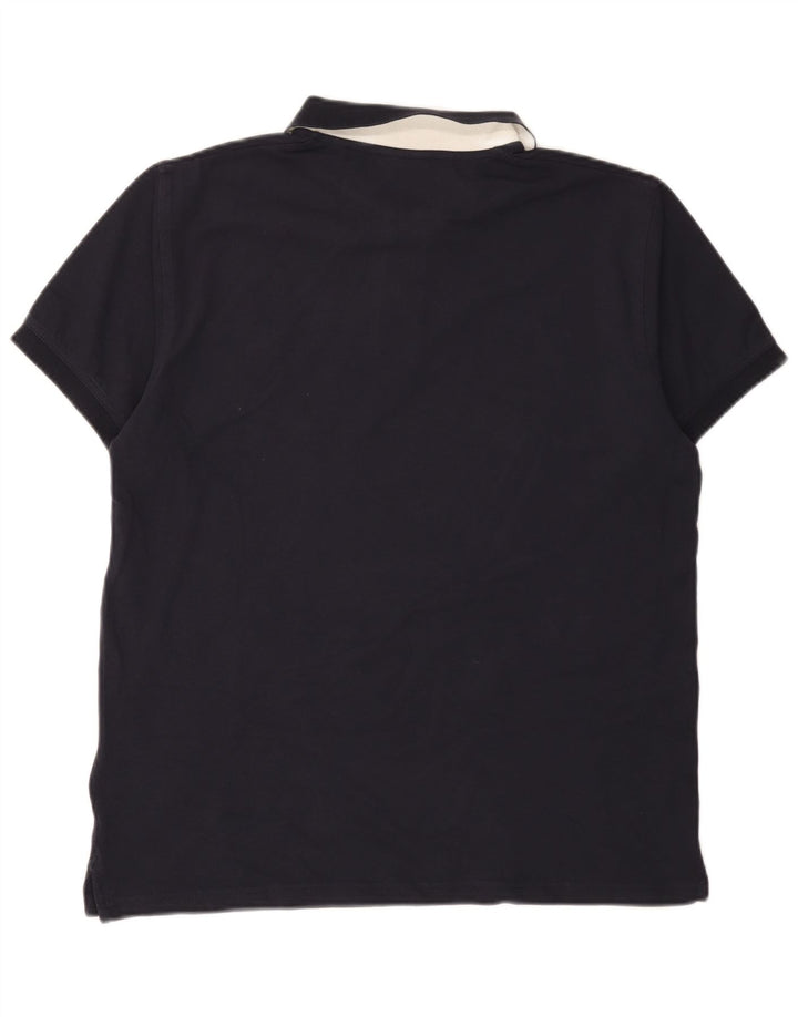 Gant Polo Homme Grand Bleu Marine Coton