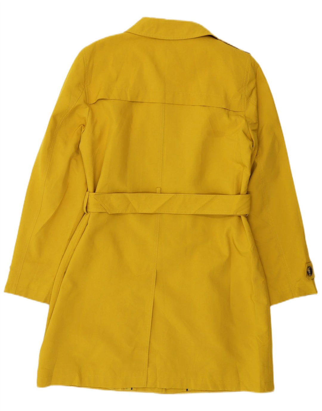 Marks & Spencer Trench-Coat Femme UK 44 Polyester Jaune Moyen