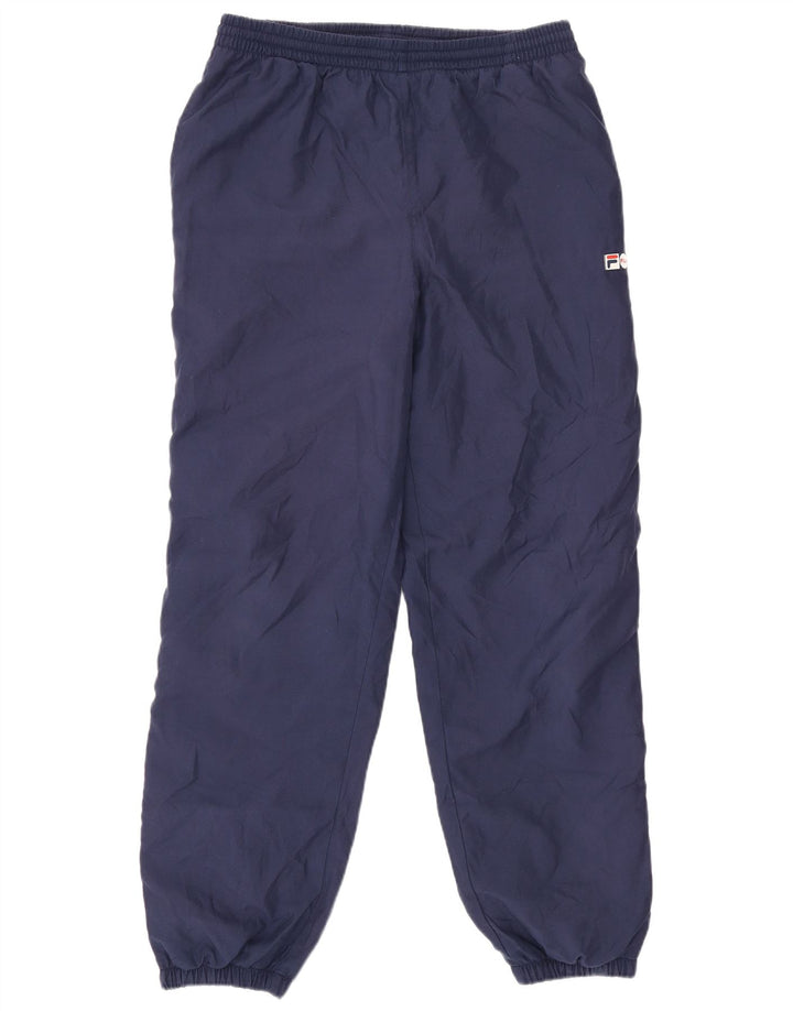 Fila Pantalon de survêtement pour homme Joggers IT 50 Bleu marine moyen Polyester
