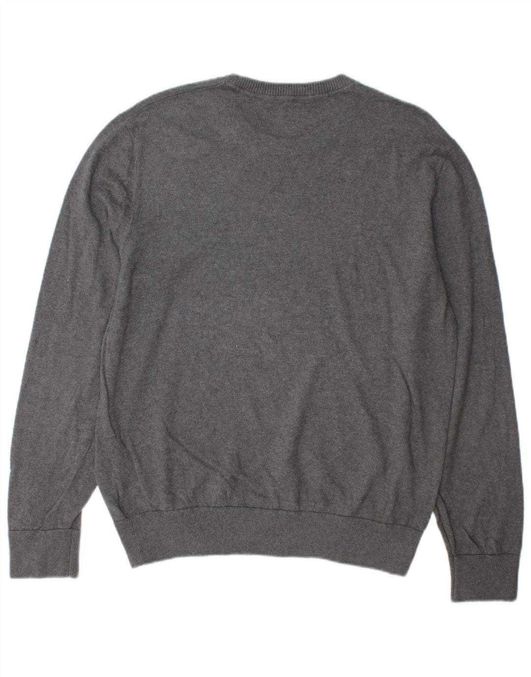 Gap Pull à col rond pour homme en coton gris Large