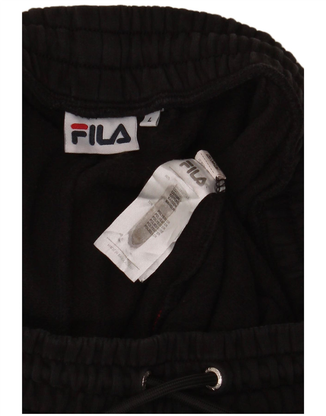 Fila Homme Pantalon De Survêtement Joggers Large Noir Coton
