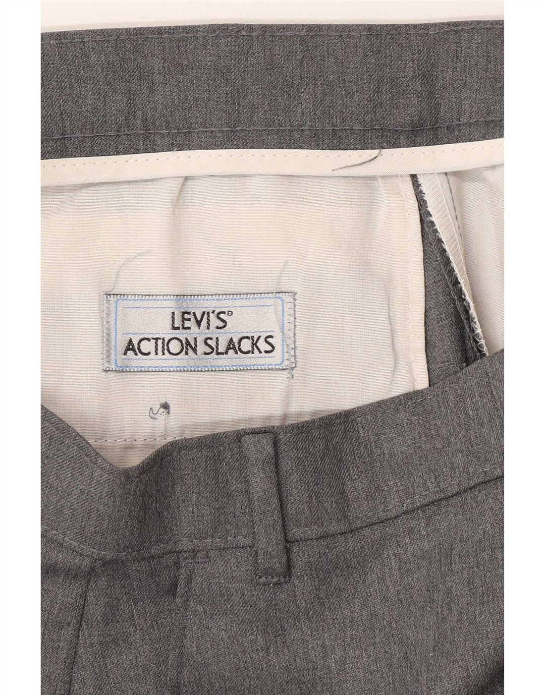 Levi's Pantalon Chino Droit Homme W38 L29 Gris Polyester