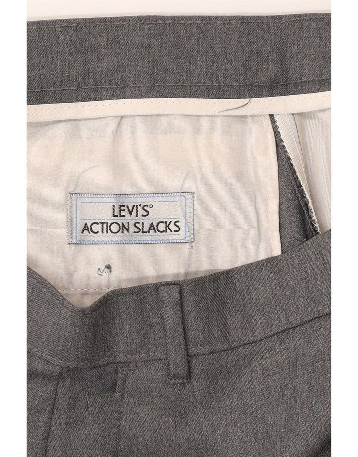 Levi's Pantalon Chino Droit Homme W38 L29 Gris Polyester