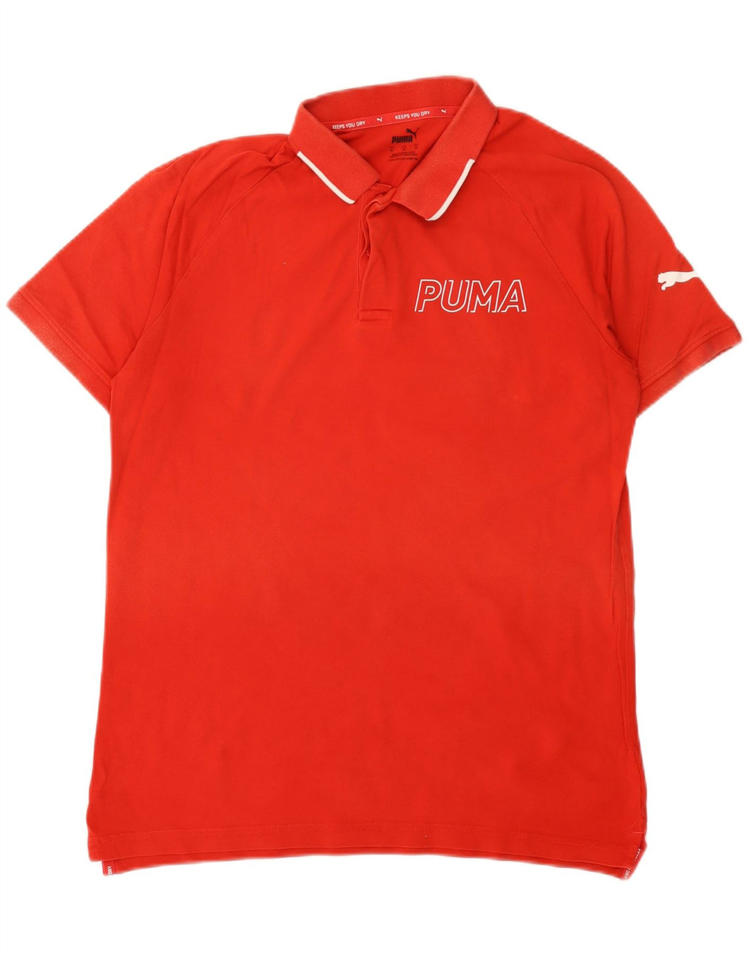 Puma Polo Graphic Homme Rouge Moyen Cotton Sports