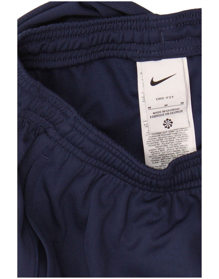 Nike Pantalon de survêtement Dri Fit pour homme Bleu marine moyen Polyester
