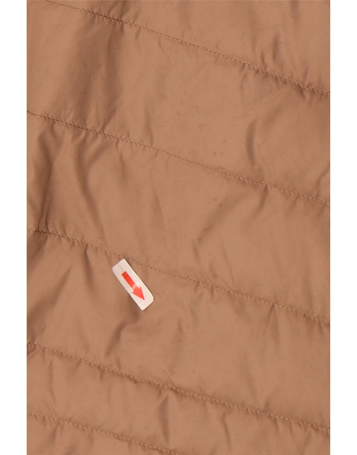Tommy Hilfiger Gilet rembourré pour femme UK 12 Polyester beige moyen