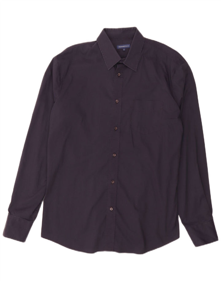 TRUSSARDI JEANS Chemise Homme XL Violet