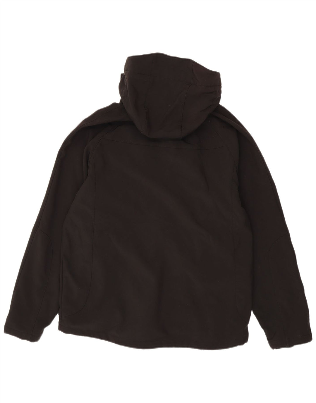 MOUNTAIN WAREHOUSE Veste coupe-vent à capuche pour homme UK 40 Large Noir