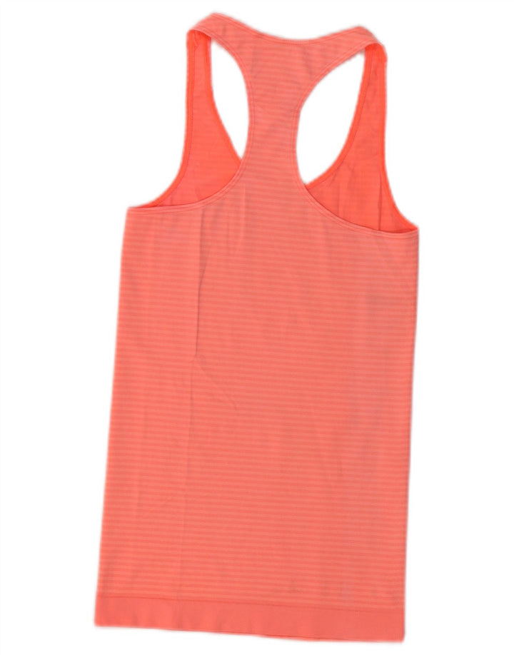 Under Armour Débardeur Femme UK 8 Petit Rose Rayé