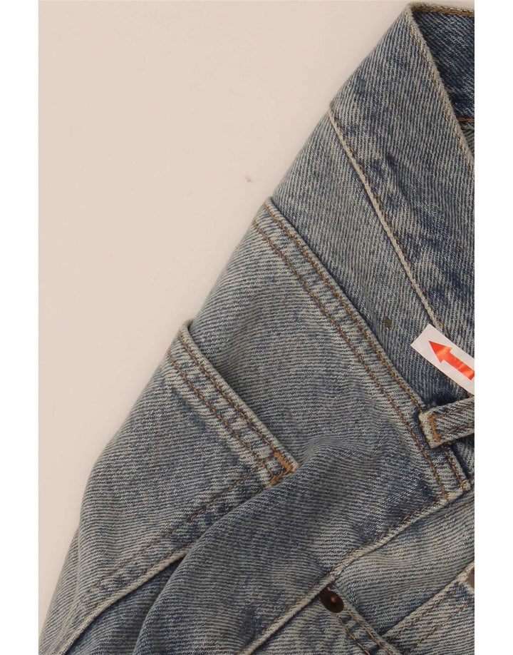 Zara Short en jean pour femme EU 38 Small W28 Bleu Coton