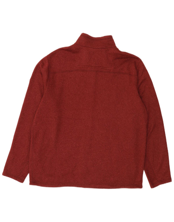 Timberland Veste de survêtement pour homme XL Bordeaux Polyester