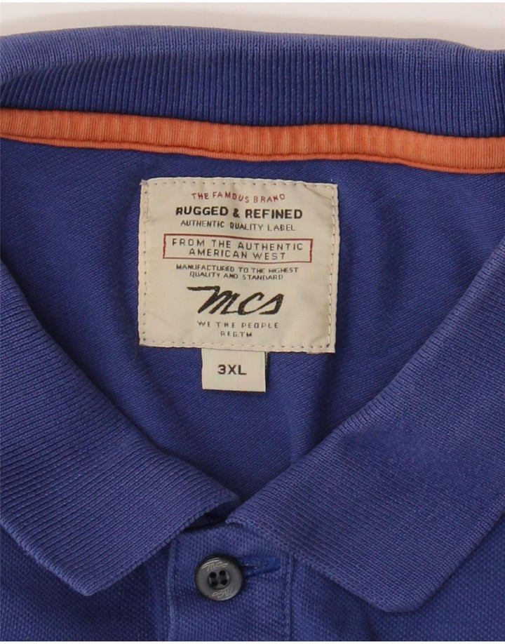 Marlboro Classics Polo Homme 3XL Bleu Marine
