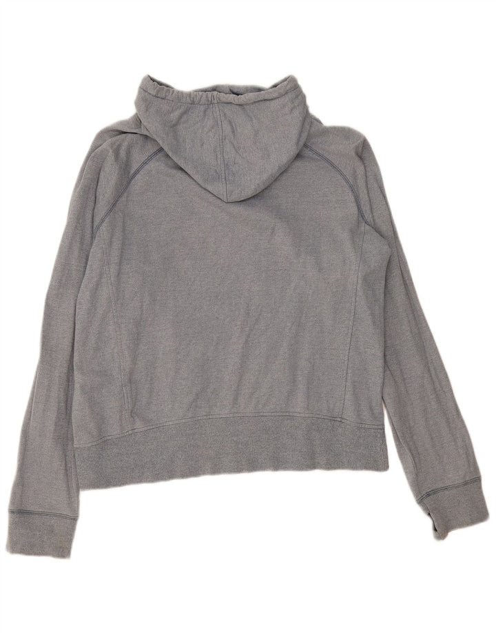 RIP CURL Pull à capuche graphique pour femme UK 16 Grand coton gris