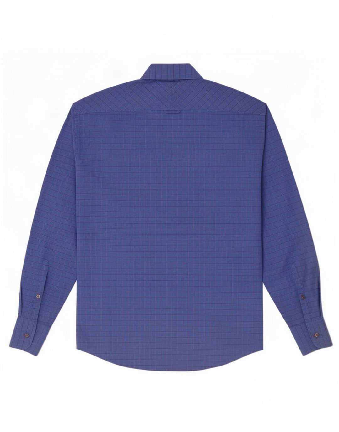 Ben Sherman Chemise Homme Bleu Moyen Carreaux Coton