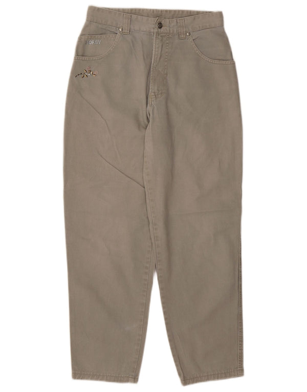 Jean Fuselé Taille Haute Femme Horsy W30 L27 Gris Coton