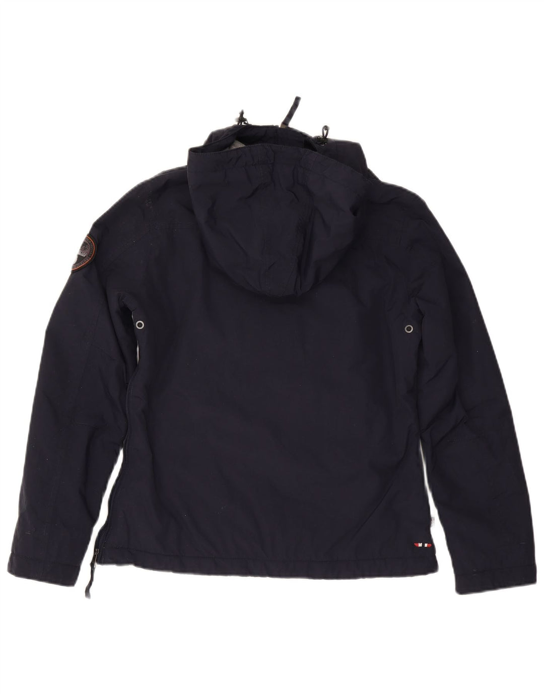 Napapijri Veste Anorak Graphique Graphique Femme UK 14 Bleu Marine Moyen