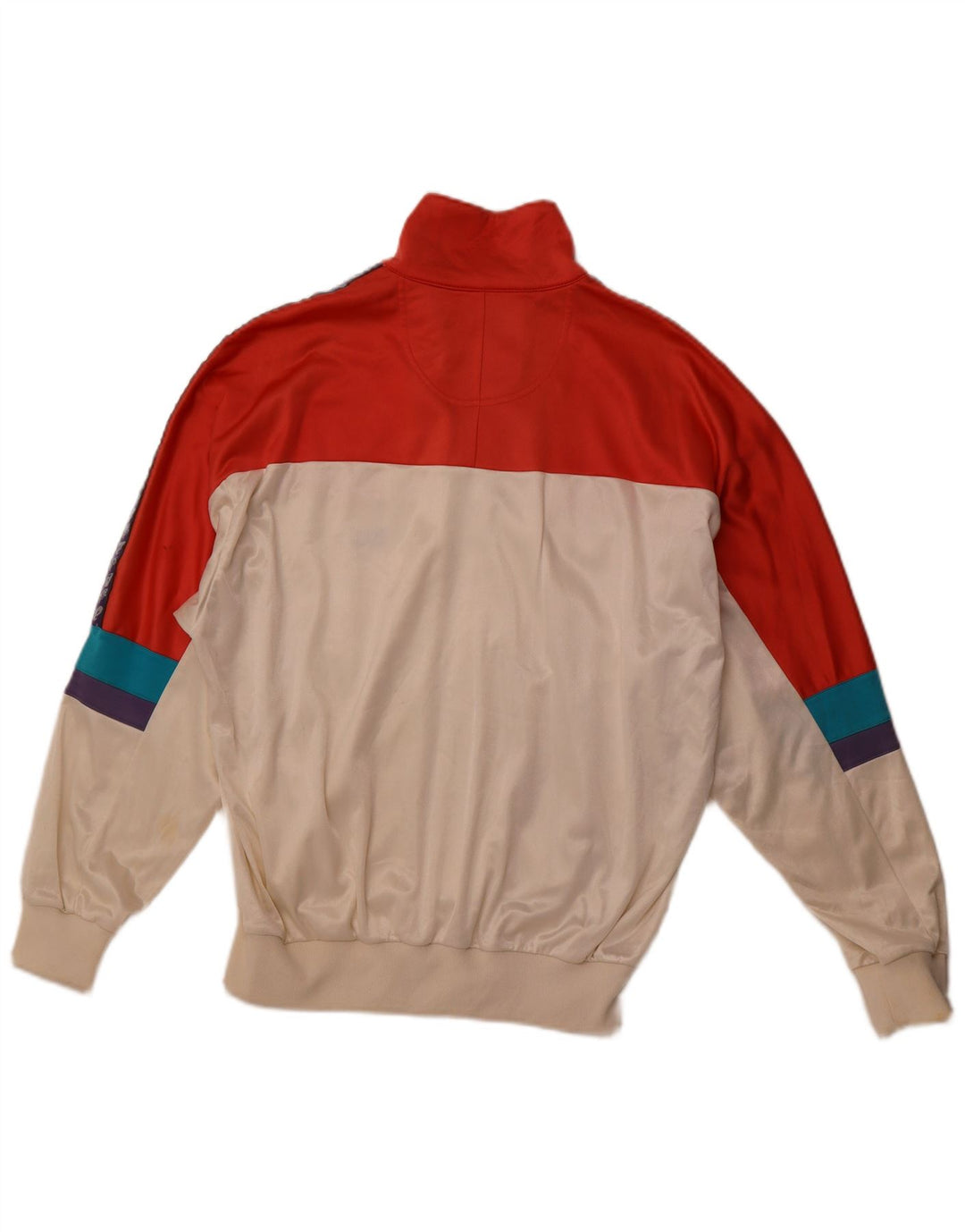 ASICS Veste de survêtement graphique pour hommes IT 48 Medium Off White Colourblock